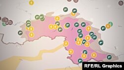 უკრაინის ჯარების მიერ დაკავებული ტერიტორიების რუკა სექტემბრის მდგომარეობით