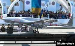 Байрактар- ТВ2. Киев, 24-август. 2021-жыл.