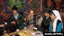 Ресейдің Омбы қаласында тұратын қазақтар.