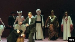 صحنه‌ای از اپرای ایدومنئو در برلین