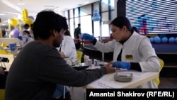 “Диабет күнү -2025” деп аталган иш-чарада текшерүүдөн өткөндөр, 
14-ноябрь, 2025-жыл