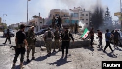 Սիրիա - Կառավարական զորքերը Սուեյդայում, 15-ը հուլիսի, 2025թ.