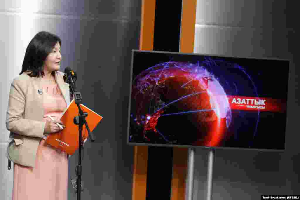 Директор радио "Азaттык" Венера Джуматаева