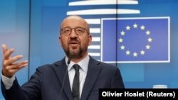 Decizia UE privitoare la Belarus a fost anunțată de președintele Consiliului European, Charles Michel