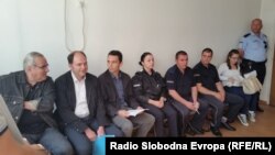 Судски процес против членови на Левица.