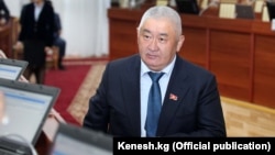 Депутат ЖК Зарылбек Рысалиев.