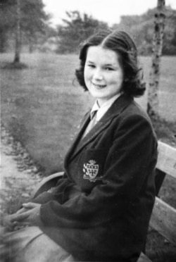 Zofia Sagatis in Manchester in 1953