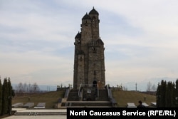 Депортациянын курмандыктарына багышталган эстелик жай. Назрань, Ингушетия. 12-май, 2019-жыл.