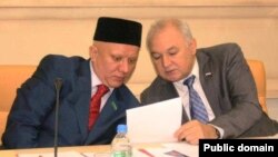 Әлбир Крганов (с) һәм Илдар Гыйлметдинов