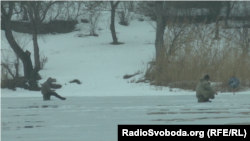 Ісаківське водосховище в Луганській області