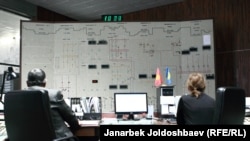 Токтогульская ГЭС.