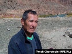 Археолог Орозбек Солтобаев. 27.9.2012.