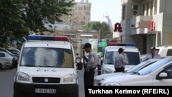 Полиция в Баку