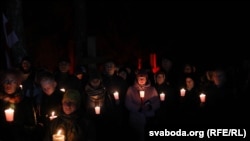 «Ноч расстраляных паэтаў» у Курапатах, 29 кастрычніка 2019 году