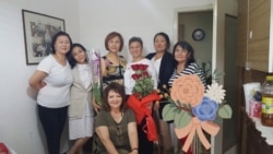 Алтын Белекова и другие кыргызстанки, проживающие в Италии.