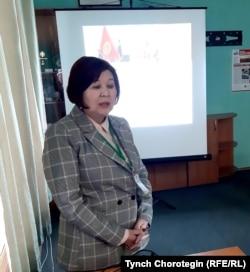 Профессор Бактыкан Төрөгелдиева. 13.9.19.