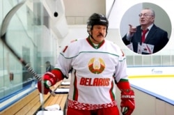 Президент А.Лукашенка жана анын сынчысы В.Жириновский. Фотомонтаж. 29.3.2020.