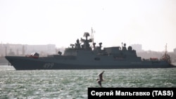 Фрегат «Адмирал Макаров» в Севастополе (архивное фото) был атакован ВСУ в 2022 году