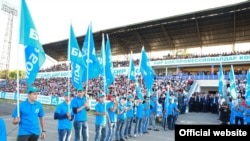 Агитация "Бир Бола" в Оше.