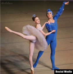 Главная роль в балете "Спящая красавица"