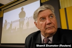 Віктор Алксніс бере участь у конференції ветеранів Збройних сил Росії, Москва, 1 листопада 2018 року