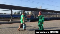 Железнодорожный вокзал города Брест (Белоруссия)