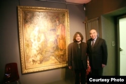 Аскар Акаев менен.