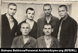 Mustafa Cemilev lagerde. 1967 senesi iyül ayı