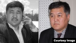 Бектур Асанов (оңдо) менен Кубанычбек Кадыров