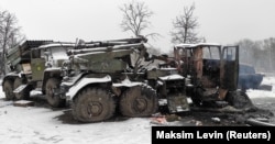 განადგურებული რუსული სამხედრო ტექნიკა. 2022 წლის თებერვალი. ხარკოვი