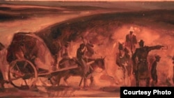 Сүрөтчү Туман Жумагуловдун Үркүн сериясынан алынган сүрөт