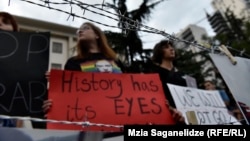 აქცია რუსეთ-საქართველოს ომის ათი წლისთავზე. 2018 წელი