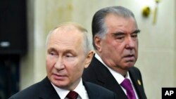 Владимир Путин ва Эмомалӣ Раҳмон