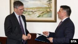 Джон Филп и Данаил Кирилов се срещнаха във вторник