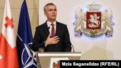 ՆԱՏՕ-ի գլխավոր քարտուղար Յենս Ստոլտենբերգը Վրաստանում, արխիվ