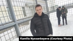 Казахстанец Кирилл Нысанбаев в центре временного содержания иностранцев в Челябинске. 2024 год