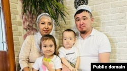 Мунир Исянгильдин с семьей