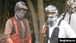 "Өзбекстан ислам кыймылынын" желдеттери. Кундуз, Ооганстан. 