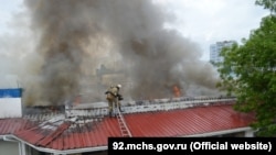 Пожар в дельфинарии Севастополя, 25 мая 2019 года 