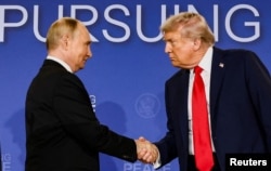 Путін і Трамп під час зустрічі на Алясці в серпні 2025 року