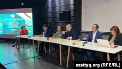 "АЭС - керек емес" платформасының алғашқы жиыны. Алматы, 18 қыркүйек 2024 жыл. 