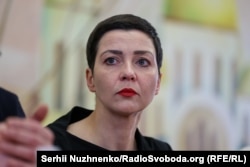 УКРАЇНА – Політичні в'язні з Білорусі, помилувані Олександром Лукашенком. Марія Колесникова. Пресконференція. 14 грудня 2025 року