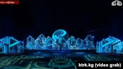 Церемония открытия III Всемирных игр кочевников. Кыргызстан, 2 сентября 2018 года.