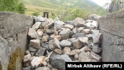 Перекрытый канал в Таласе