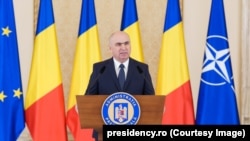 Președintele interimar al României, Ilie Bolojan.