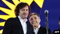 Лидеры «Грузинской мечты»: премьер Ираклий Кобахидзе и миллиардер Бидзина Иванишвили