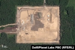 Източният парцел на обекта, показан на изображение на Planet Labs от 13 август 2025 г.