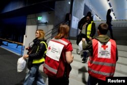 Вучэбная эвакуацыя. Літва, Коўна, 7 кастрычніка 2025 году