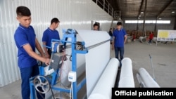 «Бишкек» эркин экономика аймагындагы (ЭЭА) ишканалардын бири. Иллюстрациялык сүрөт. 