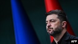 Президент України Зеленський під час спільної пресконференції з президентом Туреччини Ердоганом після їхньої зустрічі в Анкарі. Туреччина, 19 листопада 2025 року